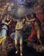 Juan Fernandez de Navarrete Baptism of Christ c Germany oil painting artist